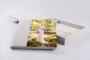 Babybauch-Fotoalbum
